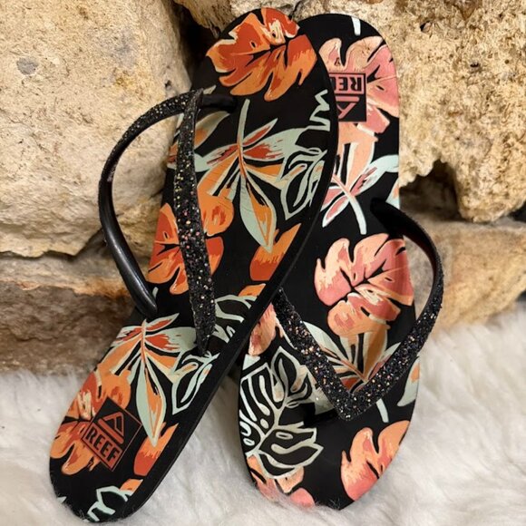 Reef Stargazer Prints Flip Flops Size 7 - Picture 4 of 7